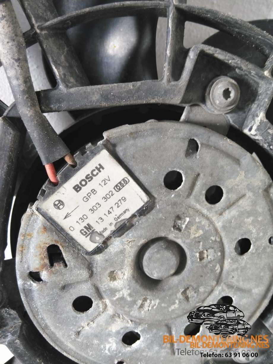 Kjølevifte elektrisk til Opel Astra H 2004-2009  (BOSCH|0130303302|13147279|)