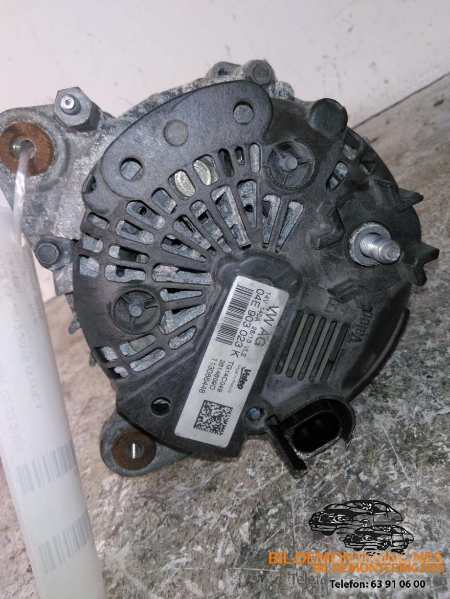 Dynamo til Audi A3 2012-2016 (Type III, Fase 1)  (VALEO|04E903023K|)