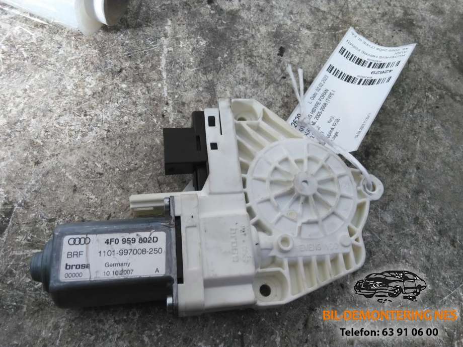 Ruteheis, kun motor, høyre foran til Audi A6 2005-2008 (Type III, Fase 1) (C6) (C6) (4F0959802D|BRF1101997008250|)