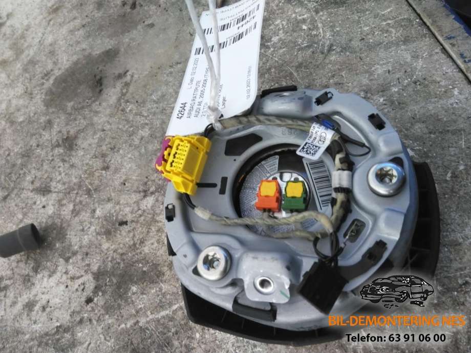 Airbag rattpute til Audi A6, 2005-2008 (Type III, Fase 1) (C6) (C6) 