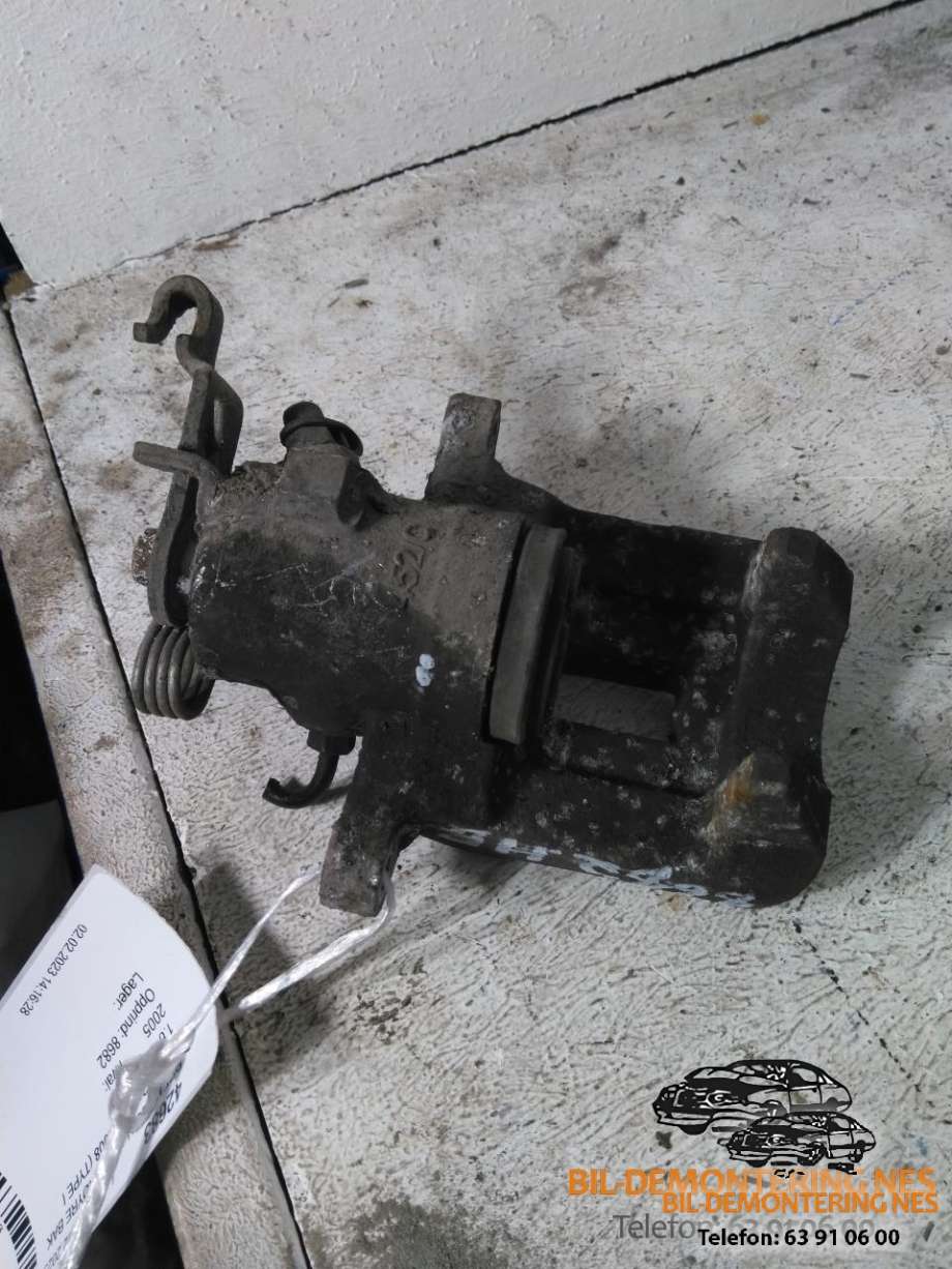 Bremsecaliper høyre bak til Audi A3, 2003-2008 (Type II, Fase 1)  