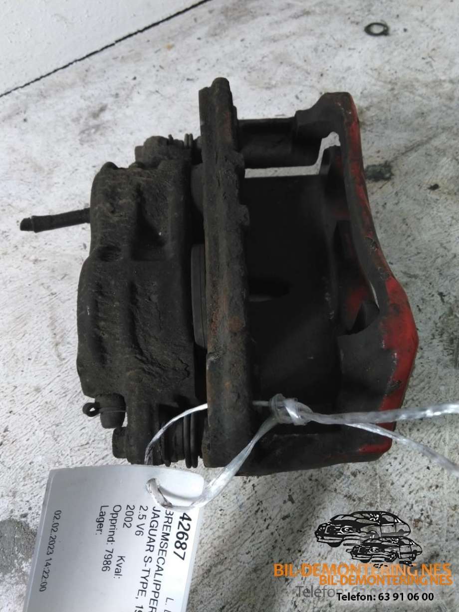 Bremsecaliper høyre foran til Jaguar S-Type, 1999-2008  