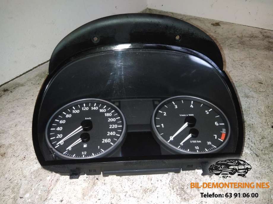 Speedometer til BMW 3-Serie, 2005-2011 (E90/E91/E92/E93) (E90/E91/E92/E93) (102533051)