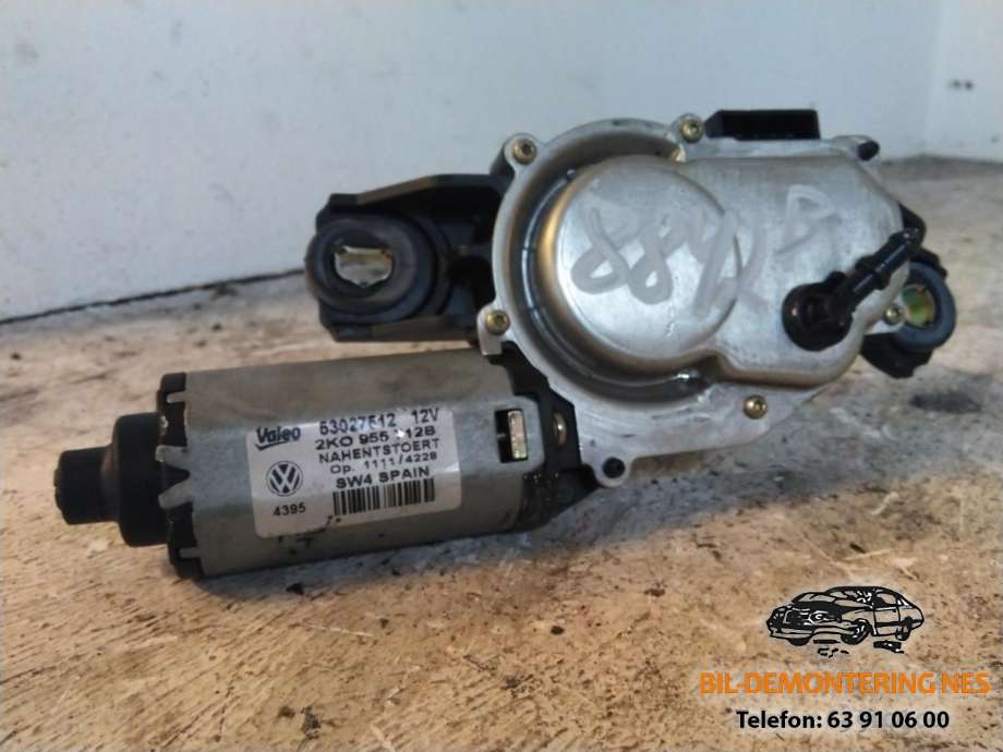 Viskermotor bakrute til VW Caddy 2004-2010 (Type III, Fase 1)  (2K0955712B|53027512|)