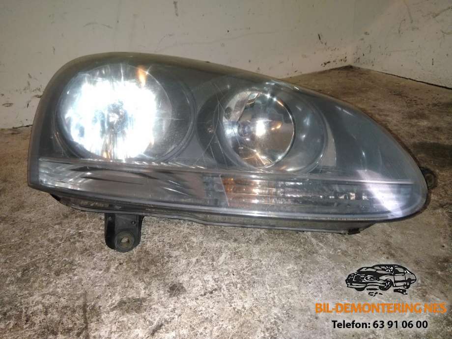 Frontlykt høyre halogen til VW Golf V, Combi, 2003-2008  (0301212202)