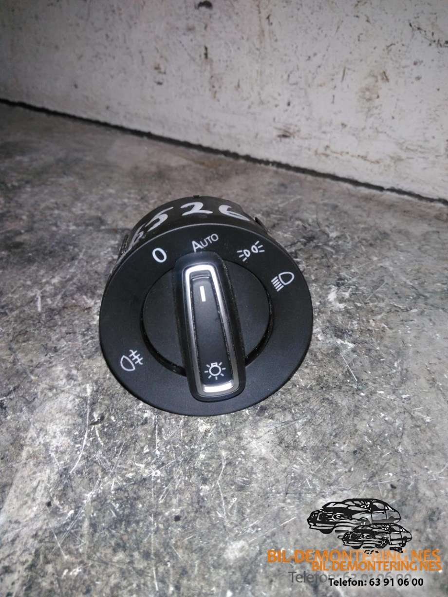 Bryter lys til VW Golf VII, 2012-2017 (Fase 1)  (5G0941431BE)