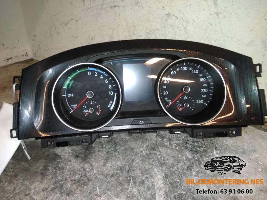 Speedometer til VW Golf VII, 2012-2017 (Fase 1)  