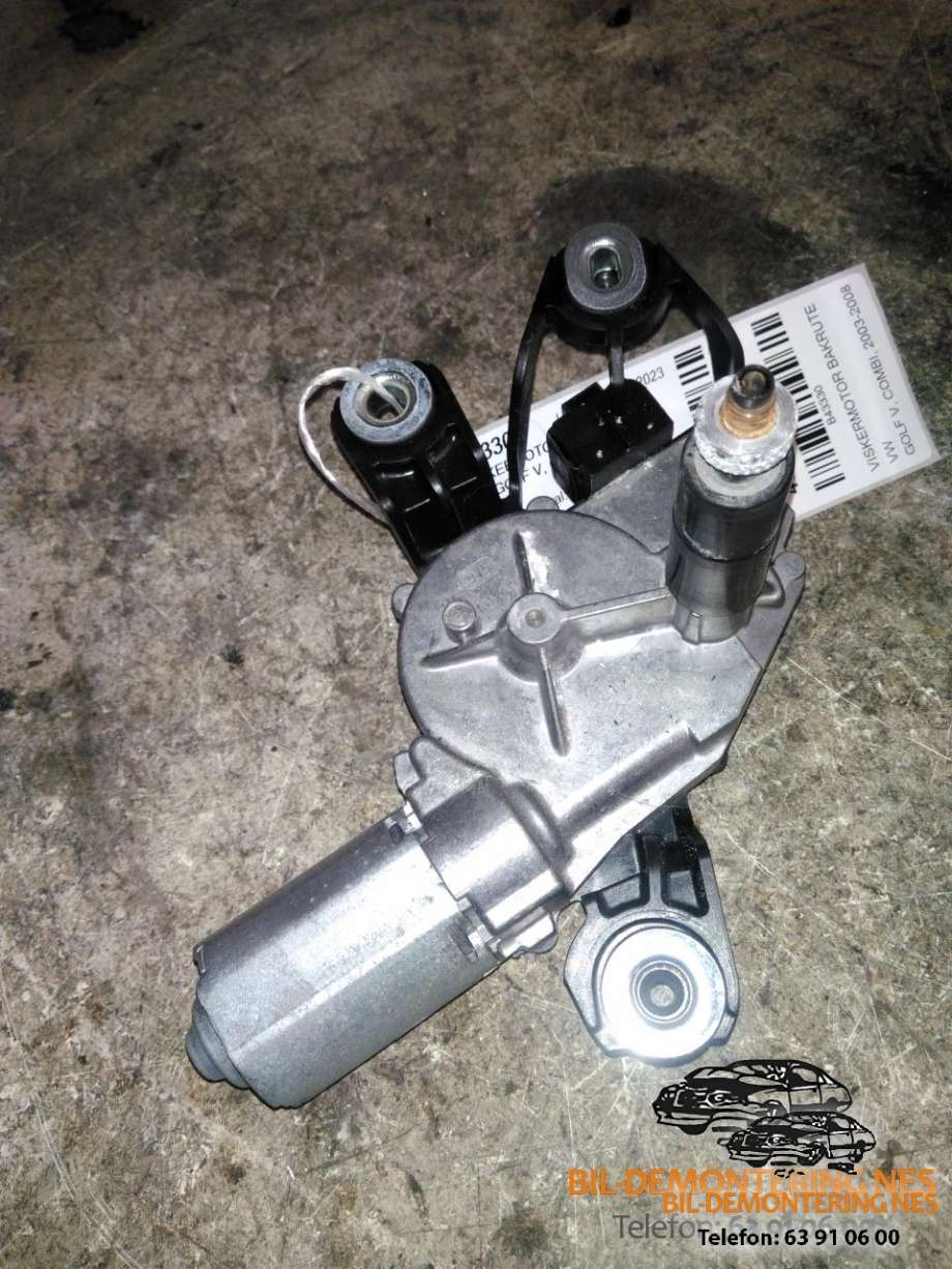 Viskermotor bakrute til VW Golf V, Combi 2003-2008  (BOSCH|0390201800|1K6955711C|)