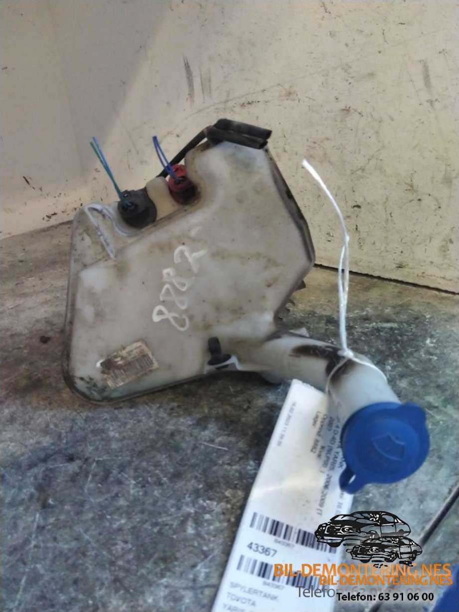 Spylertank til Toyota Yaris, 2006-2009 (Type II, Fase 1)  