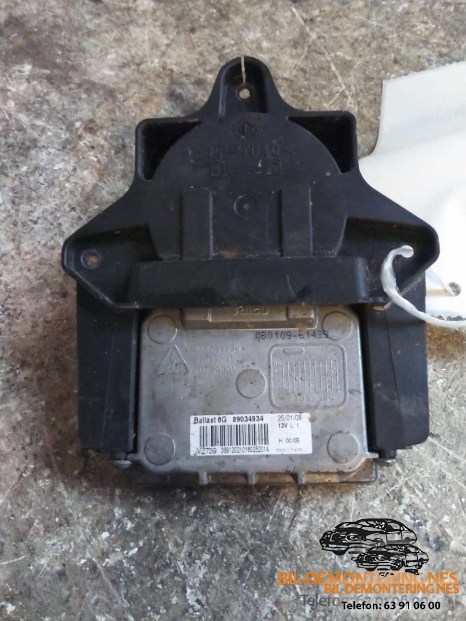 Styreenhet xenon/ballast til Citroën C4, 2004-2011 (Type I)  