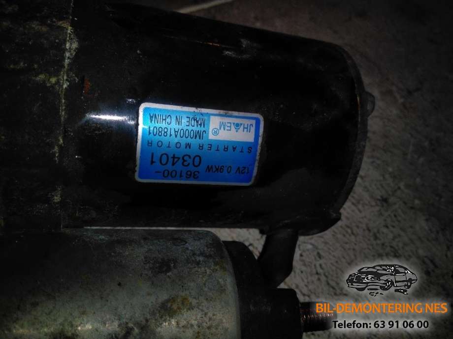 Starter til Kia Picanto 2011-2017 (Type II)  (3610003401|)