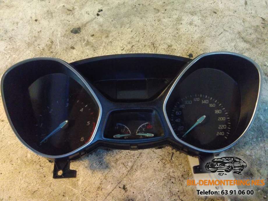 Speedometer til Ford Focus, 2011-2014 (Type III, Fase 1)  (BM5T14C226AE)