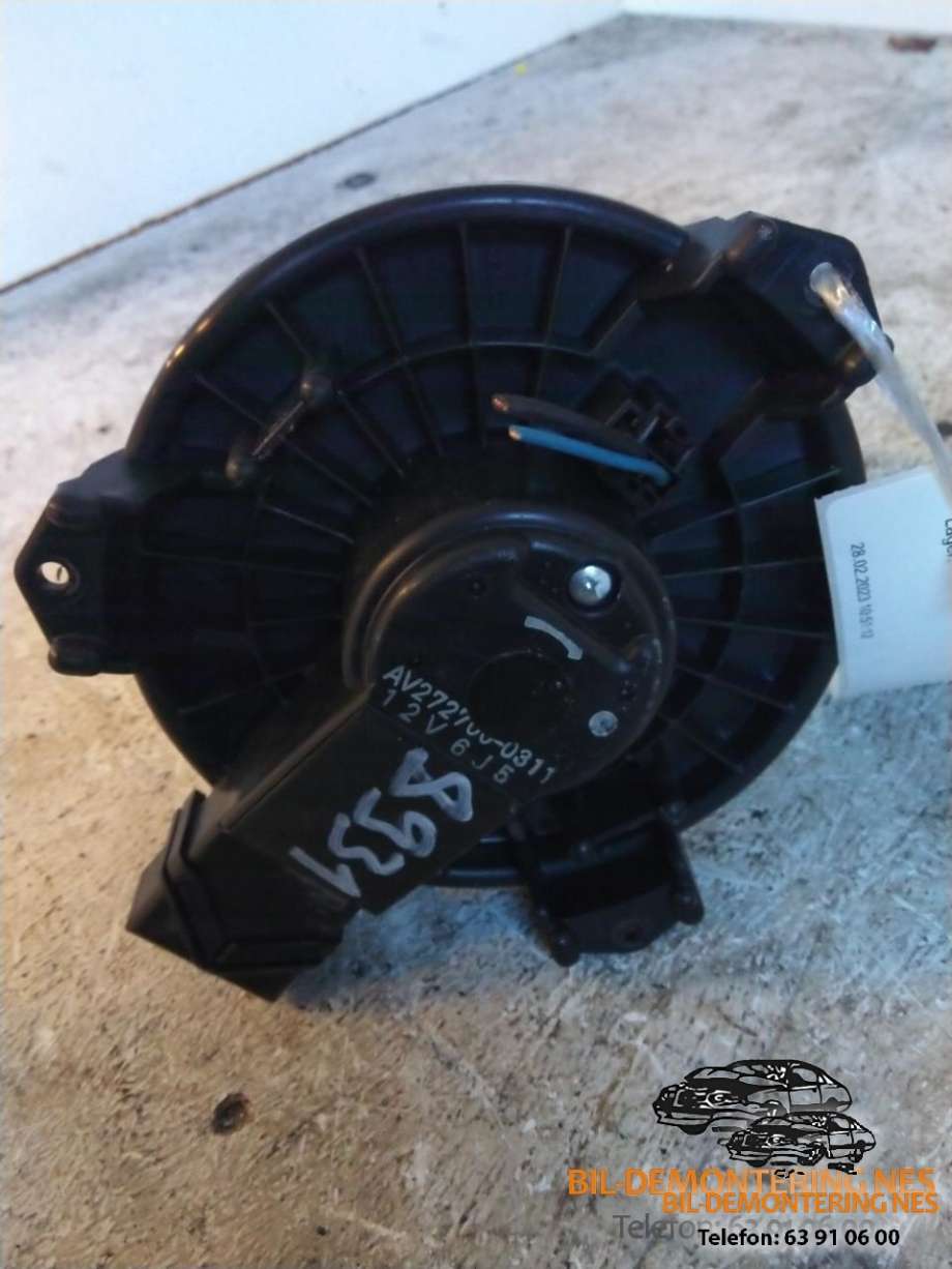 Varmeapparat motor til Toyota Yaris 2006-2009 (Type II, Fase 1)  (AV2727000311|)