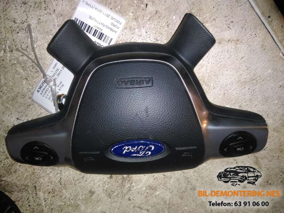 Airbag rattpute til Ford Focus, 2011-2014 (Type III, Fase 1)  