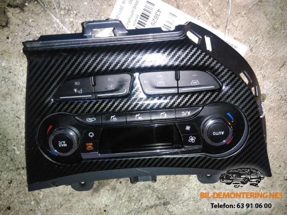 Varmeapparat betjening til Ford Focus, 2011-2014 (Type III, Fase 1)  (BM8T18C612CL)