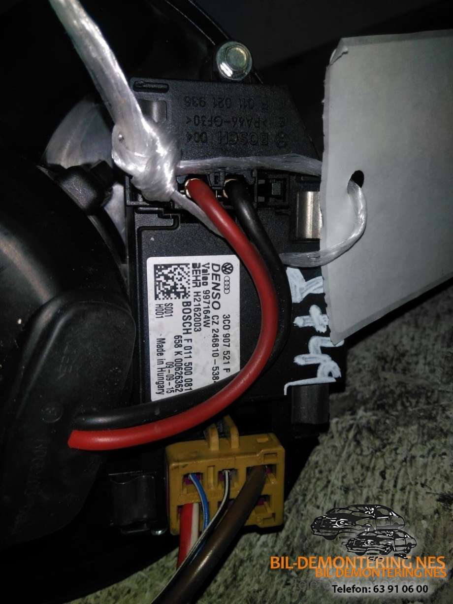 Varmeapparat motor til VW e-Golf 2014-2017 (Fase 1)  (997164W|3C0907521F|CZ2468105384)