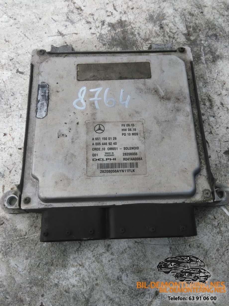 Styreenhet motor til Mercedes C-Klasse, 2011-2014 (Fase 2) (W204) (W204) (A6511500126)