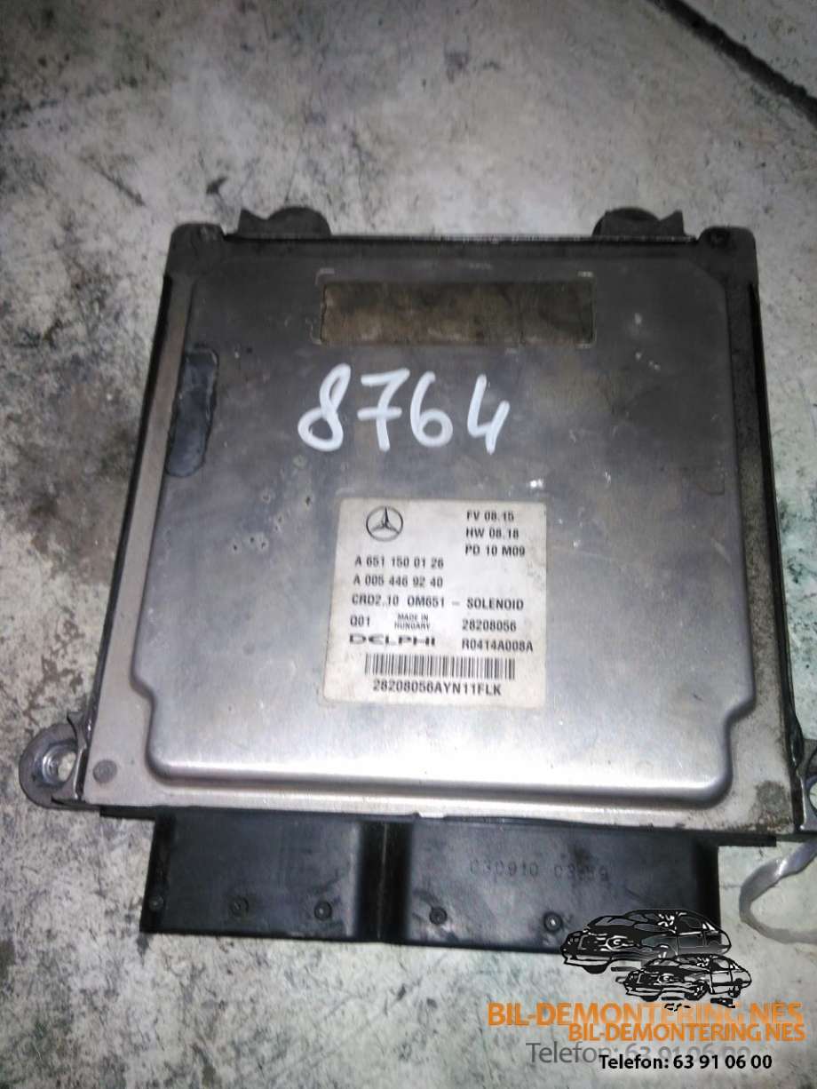 Styreenhet motor til Mercedes C-Klasse 2011-2014 (Fase 2) (W204) (W204) (A6511500126|A0054469240|)