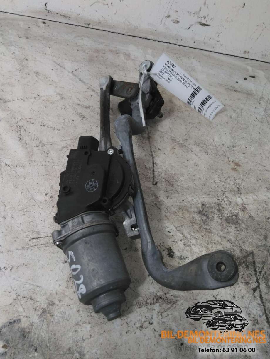 Viskermotor frontrute komplett m/overføring til Toyota Yaris, 2012-2014 (Type III, Fase 1)  (851100D190)