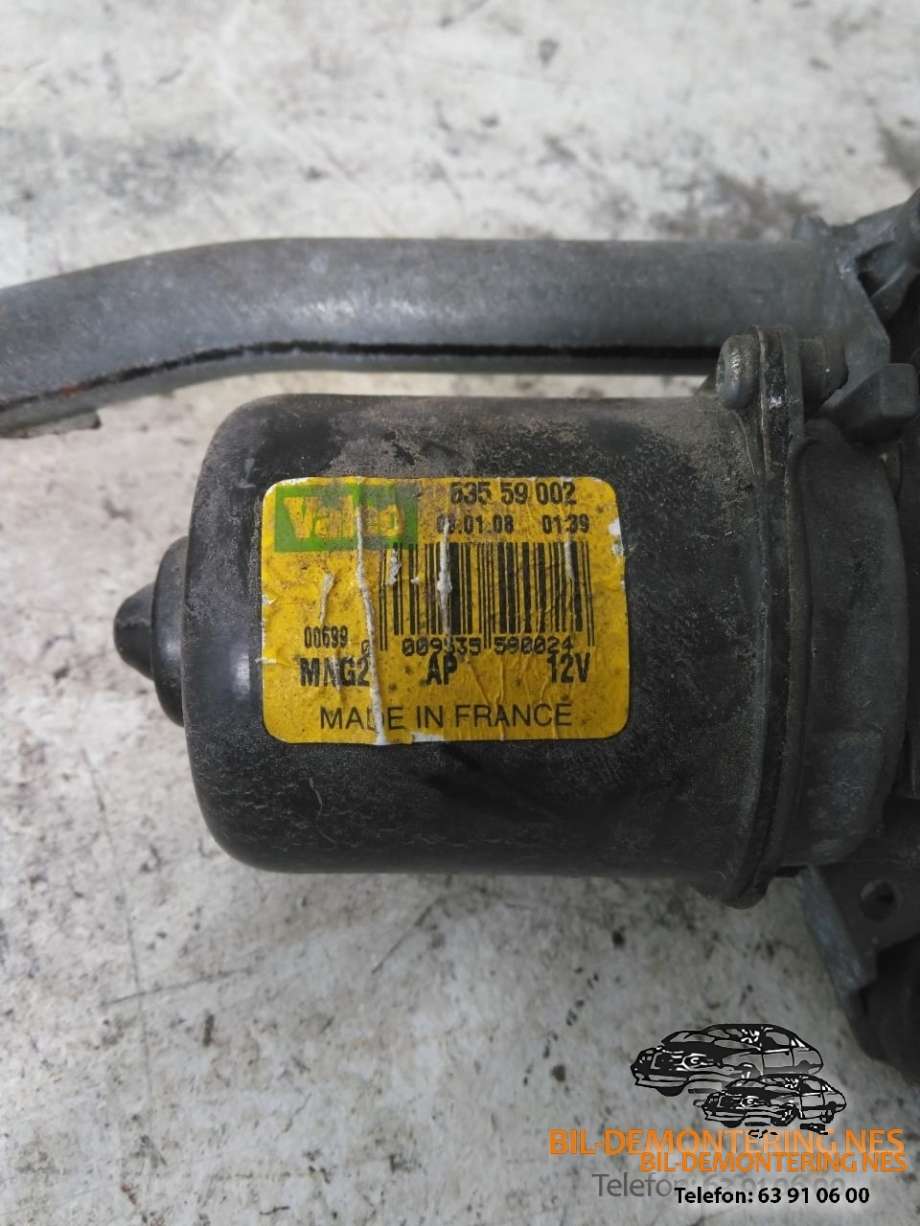 Viskermotor frontrute komplett m/overføring til Citroën C3, Pluriel 2003-2010  (5751361116|963811718003|)