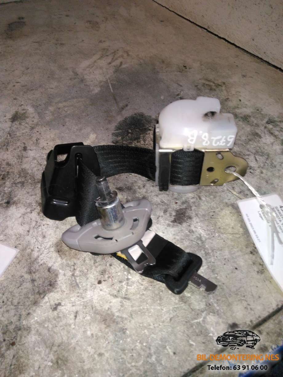 Sikkerhetsbelte bak til Toyota Yaris, 2014-2020 (Type III, Fase 2)  