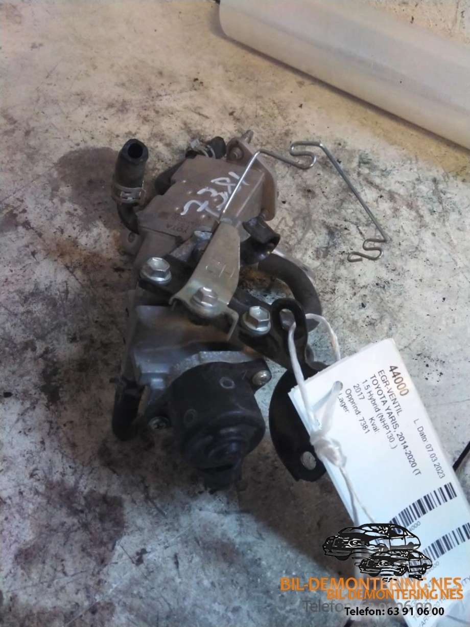 EGR-ventil til Toyota Yaris, 2014-2020 (Type III, Fase 2)  (2205000020)