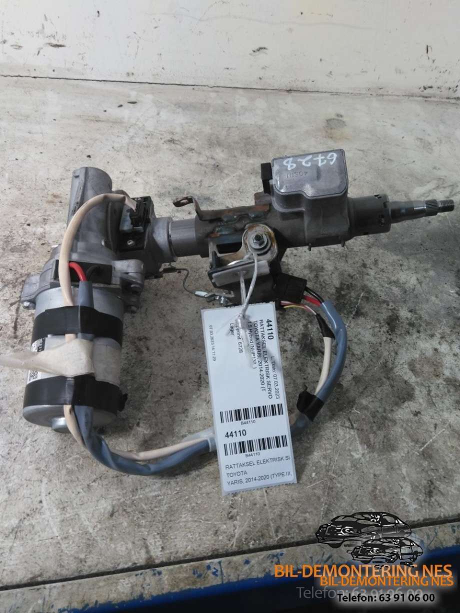 Rattaksel elektrisk servo til Toyota Yaris, 2014-2020 (Type III, Fase 2)  