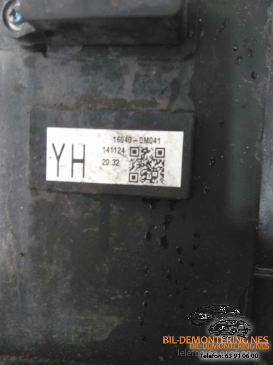 Kjølevifte til Toyota Yaris 2012-2014 (Type III, Fase 1)  (160400M041|)