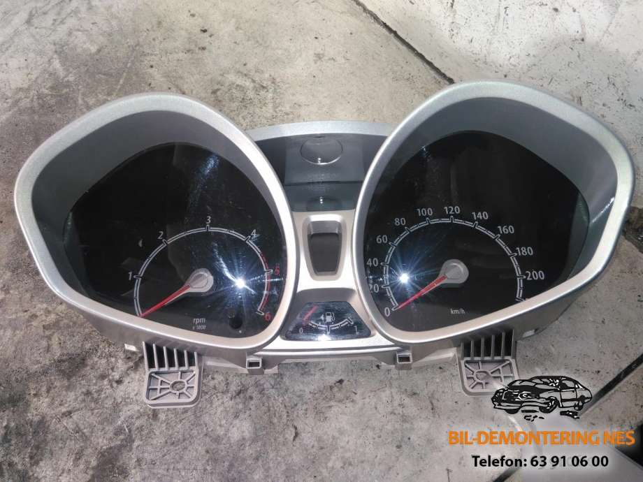 Speedometer til Ford Fiesta, 2008-2012 (Type VI, Fase 1)  (8A6T10849GK)