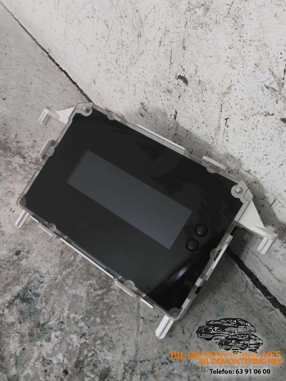 Multimedia display (MCU - Media Controller Unit) til Ford Fiesta, 2008-2012 (Type VI, Fase 1)  (8A6T18B955ZA)