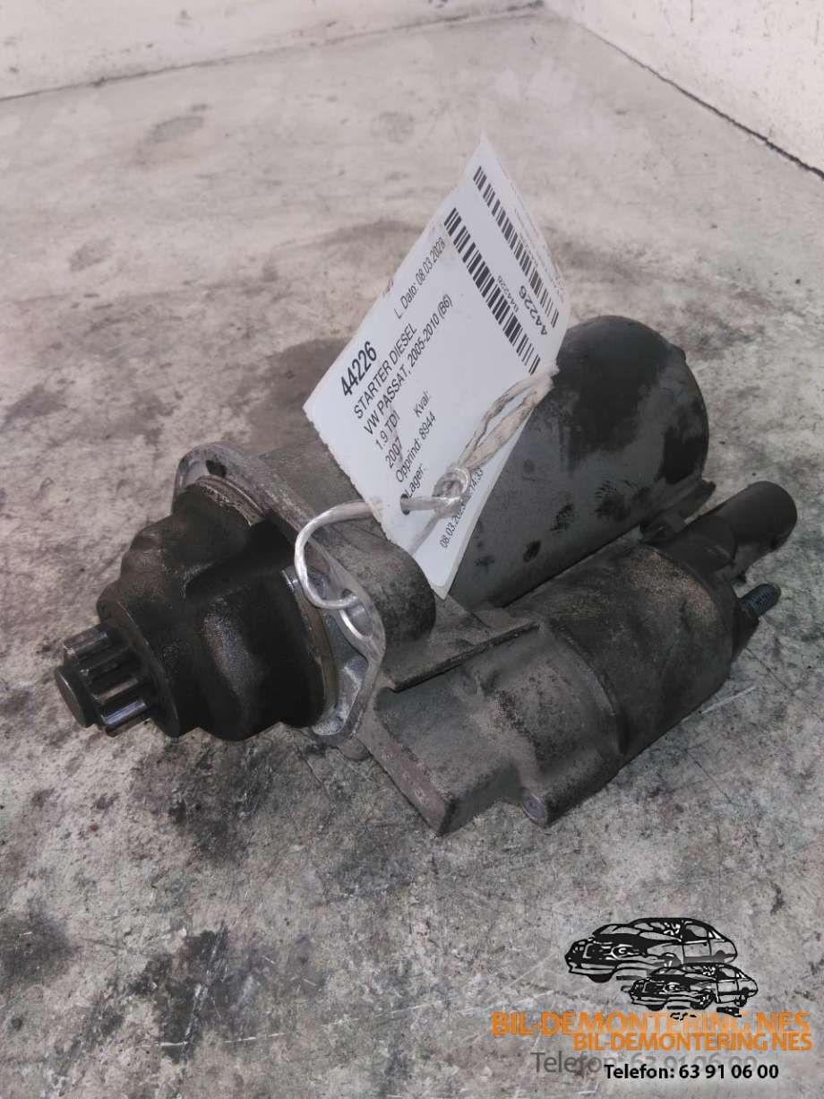Starter diesel til VW Passat, 2005-2010 (B6) (B6) 