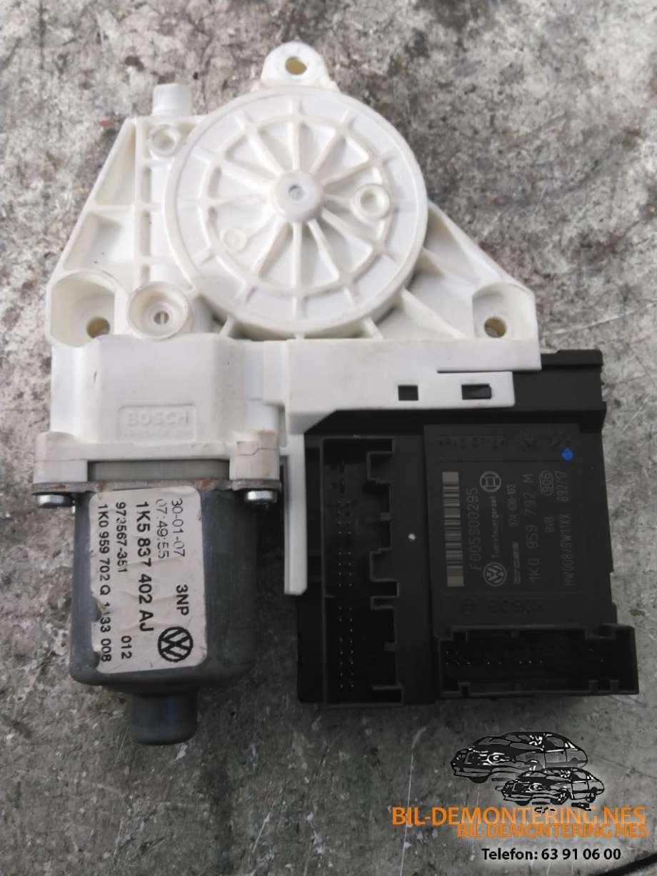 Ruteheis, kun motor, høyre foran til VW Jetta, 2005-2010  (0130822229)