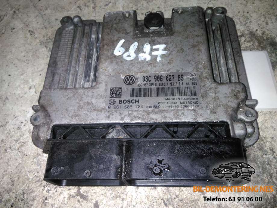 Styreenhet motor til VW Golf VI 2008-2012  (03C906027BS|0261S06704|)