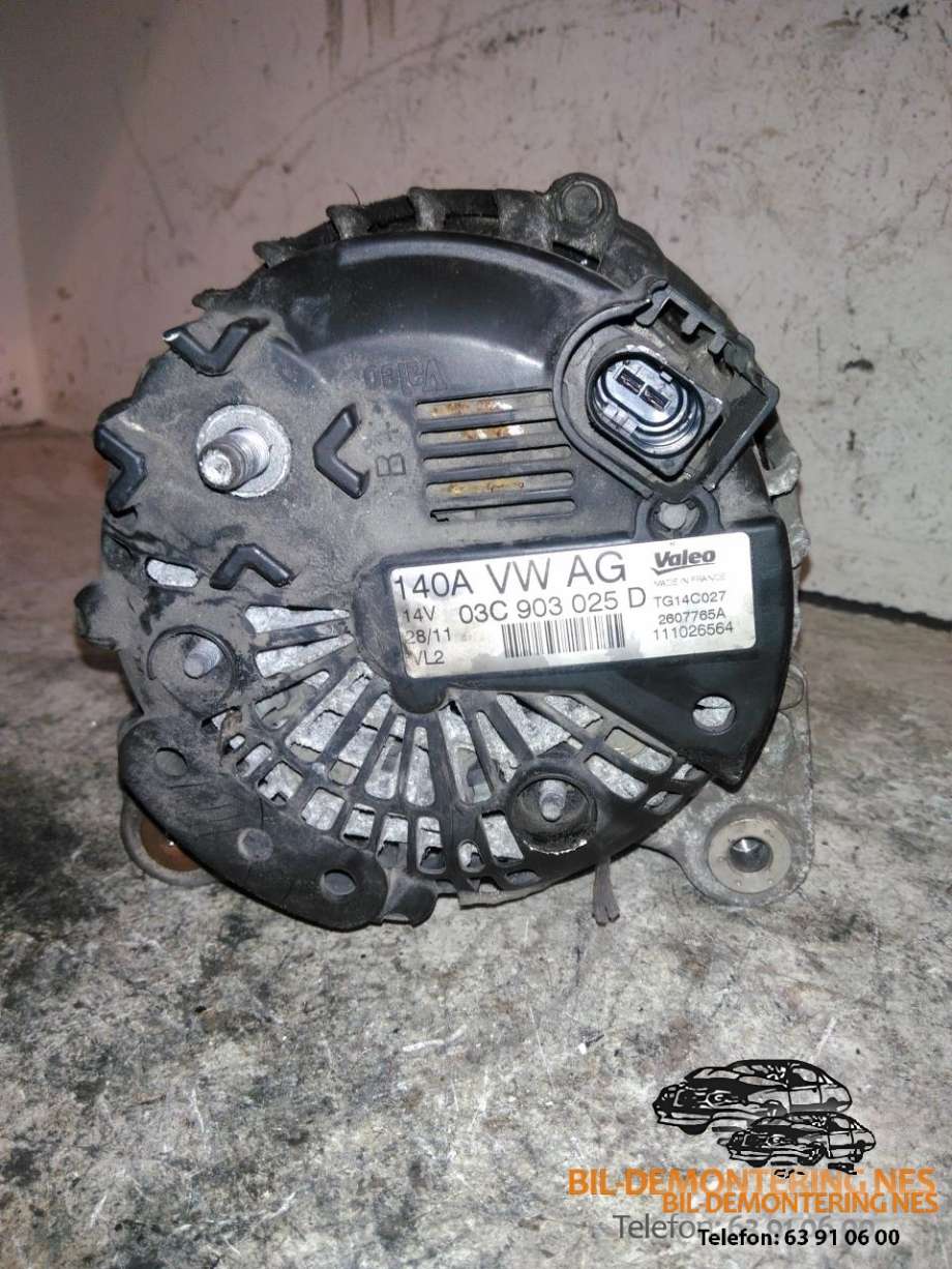 Dynamo til VW Golf VI 2008-2012  (03C903025D|TG14C027|)