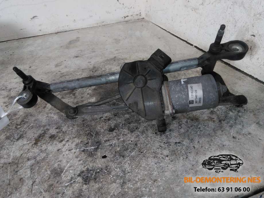 Viskermotor frontrute komplett m/overføring til Opel Corsa D, 2006-2014  (405067)