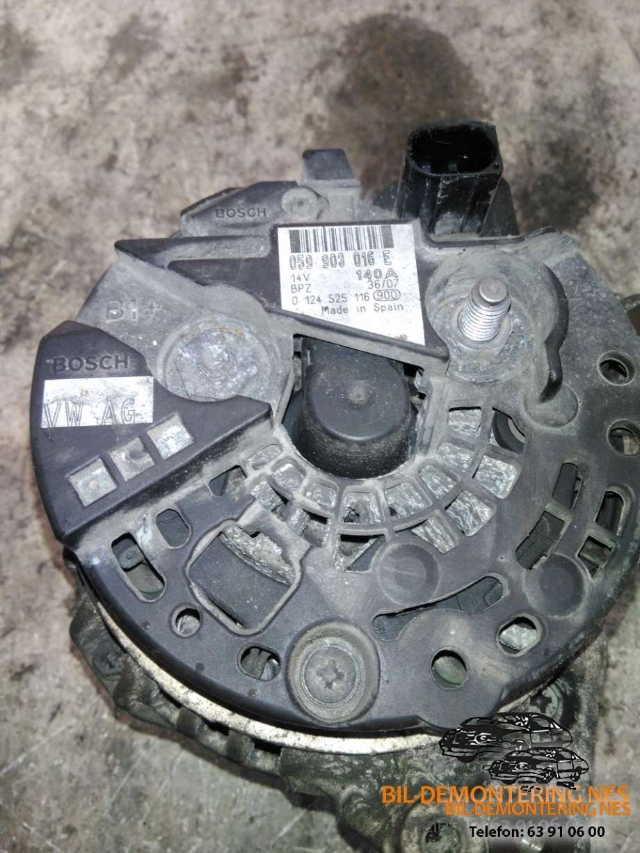 Dynamo til Audi A5, 2007-2016 (Type I)  (059903016E)