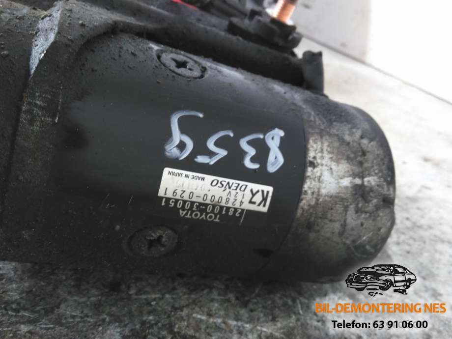 Starter diesel til Toyota Hiace 2007-2012 (Fase 3)  (2810030051|4280000291|)
