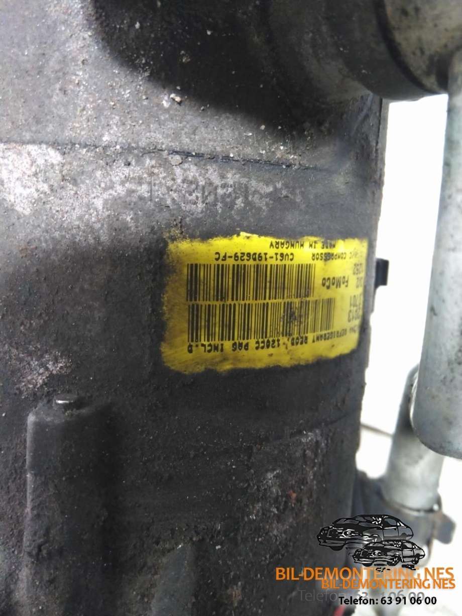 Aircondition kompressor til Ford Focus 2011-2014 (Type III, Fase 1)  (CV6119D629FC|20130701|)