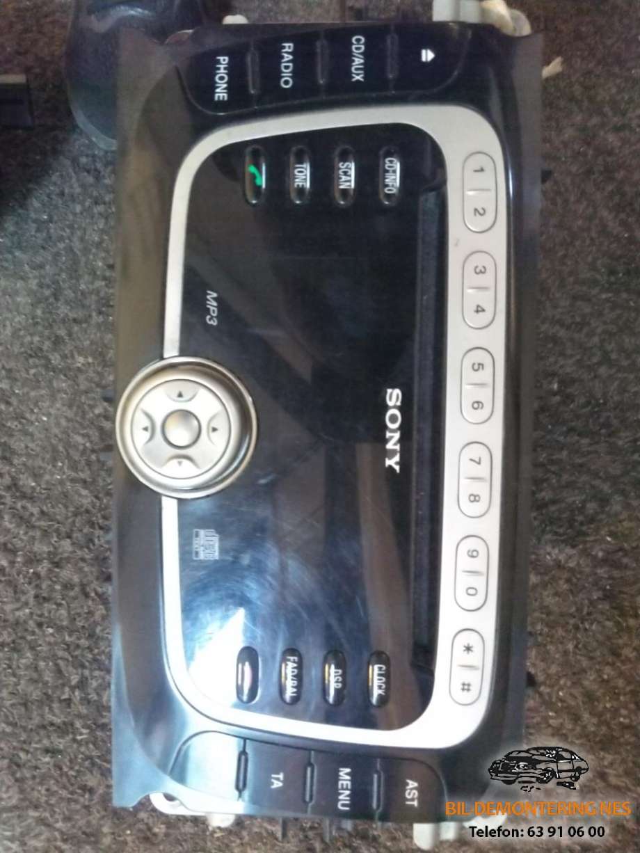 Bilstereo til Ford Mondeo 2007-2010 (Type IV, Fase 1)  (7S7T18C939AF|V024379|GLJ163053)