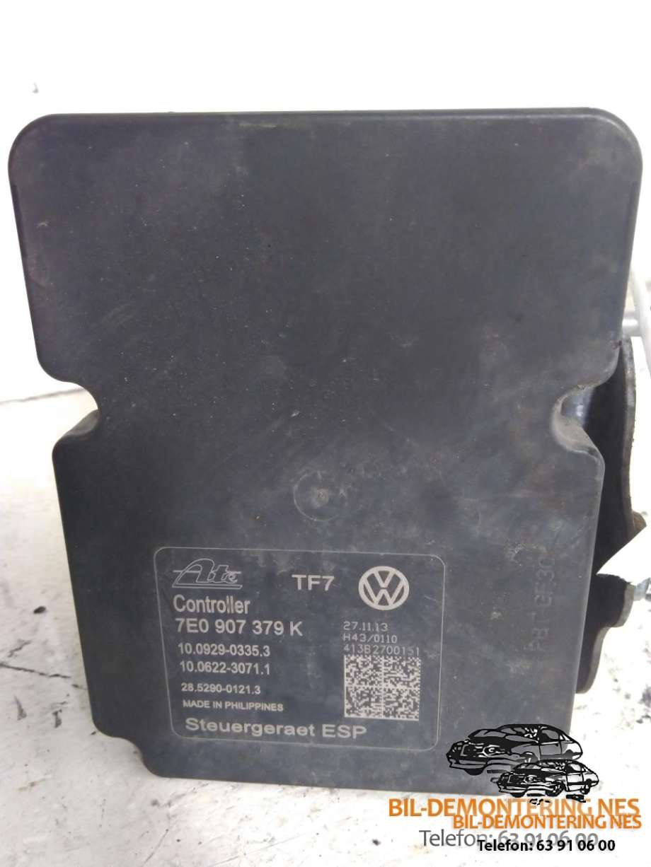 ABS sentral til VW Transporter / Caravelle 2009-2015 (Fase 2) (T5) (T5) (7E0907379K|)