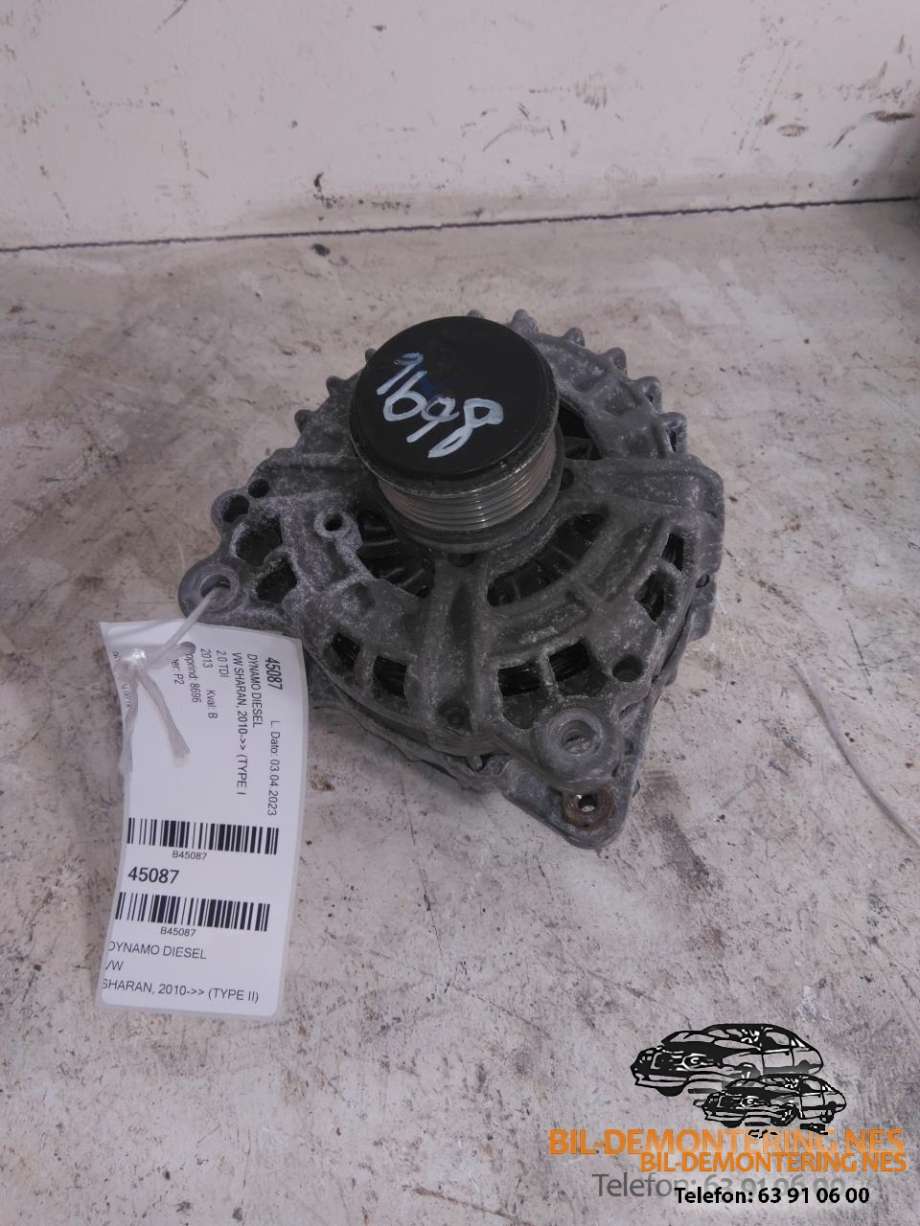 Dynamo diesel til VW Sharan, 2010-->> (Type II)  