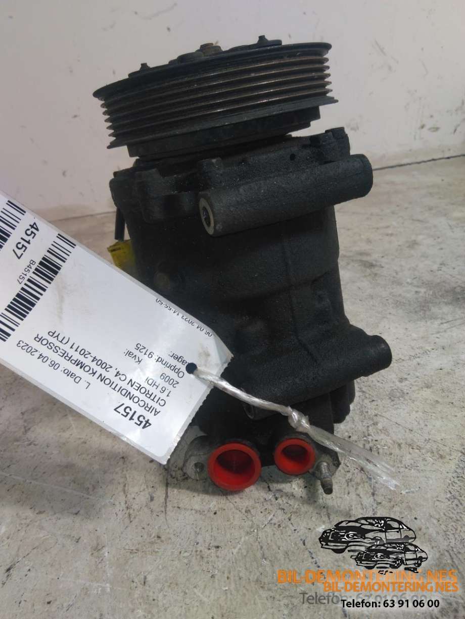 Aircondition kompressor til Citroën C4 2004-2011 (Type I)  (SD6CBAF|)
