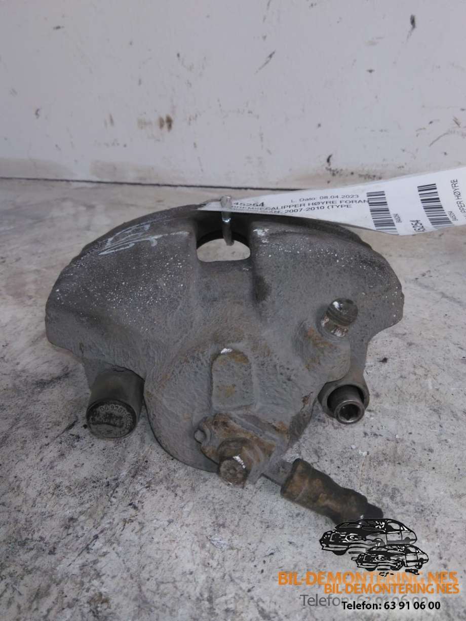 Bremsecaliper høyre foran til VW Touran 2007-2010 (Type I, Fase 2)  