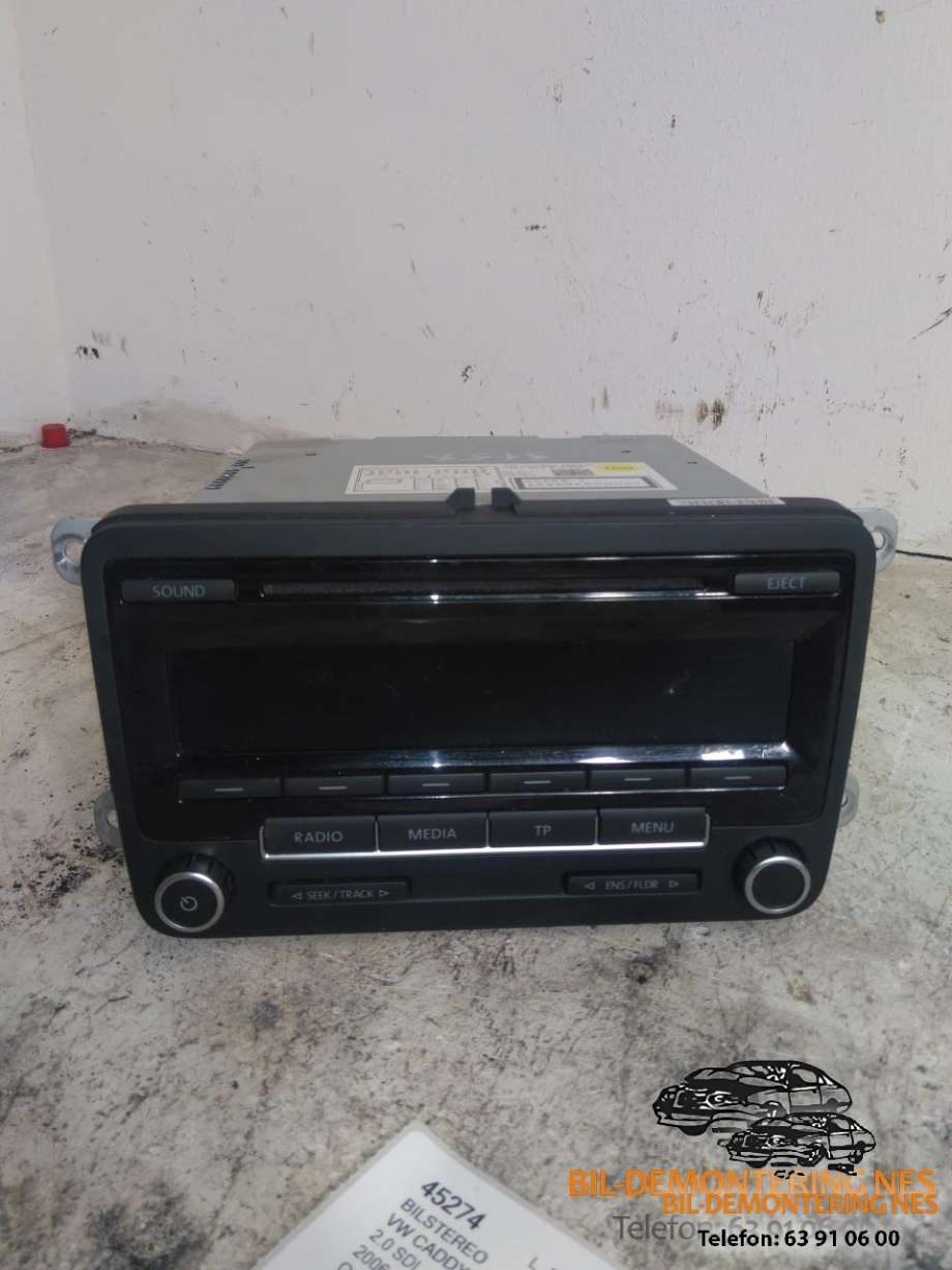 Bilstereo til VW Caddy, 2004-2010 (Type III, Fase 1)  (4120312)