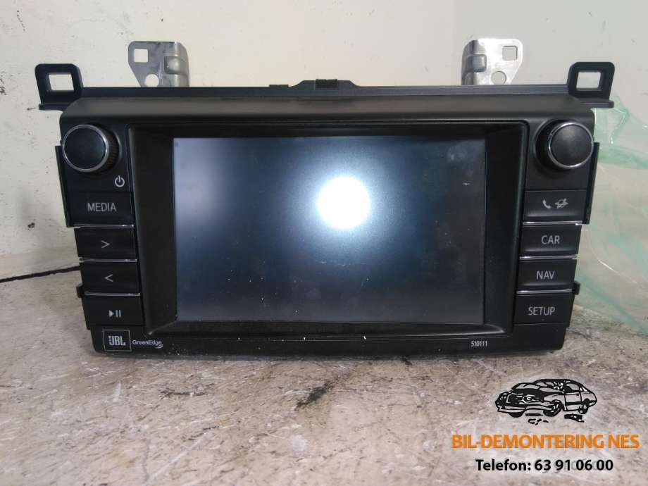Bilstereo navigasjon til Toyota RAV4, 2016-2019 (Type IV, Fase 2)  