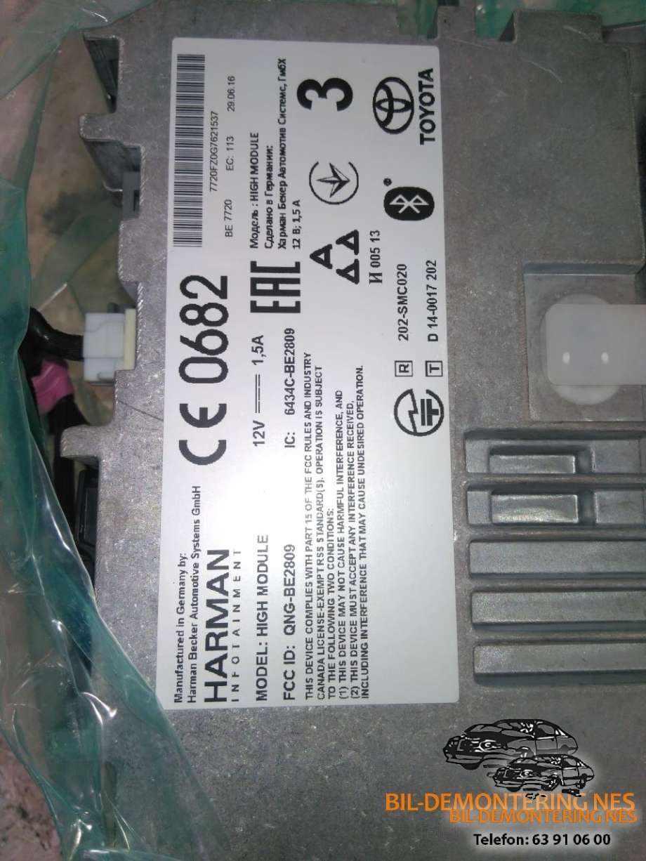 Bilstereo navigasjon til Toyota Prius 2016-2023 (Type IV) (combi) (combi) 