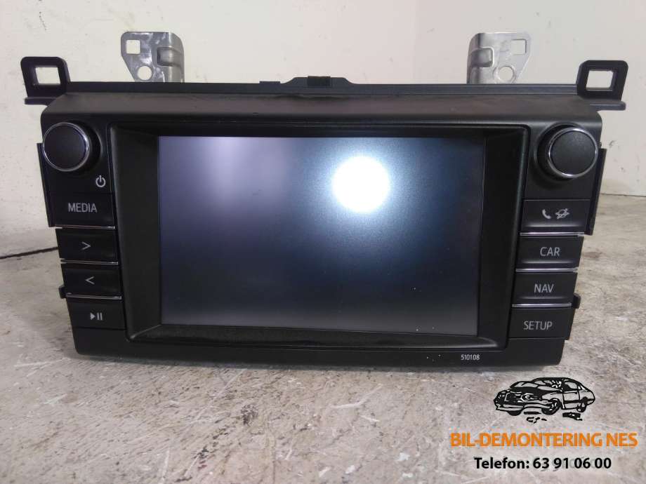 Bilstereo navigasjon til Toyota RAV4, 2016-2019 (Type IV, Fase 2)  