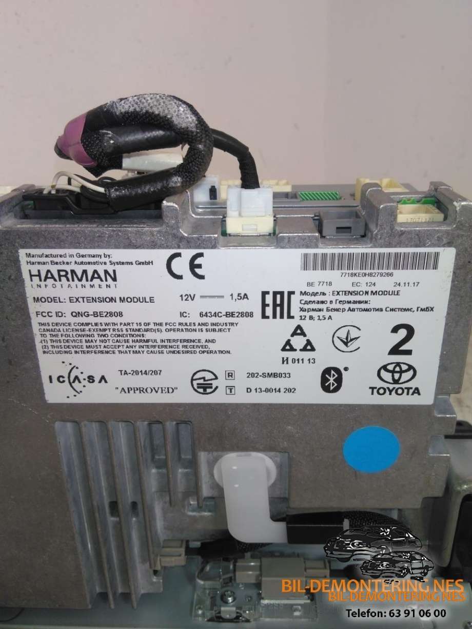 Bilstereo navigasjon til Toyota RAV4 2016-2019 (Type IV, Fase 2)  