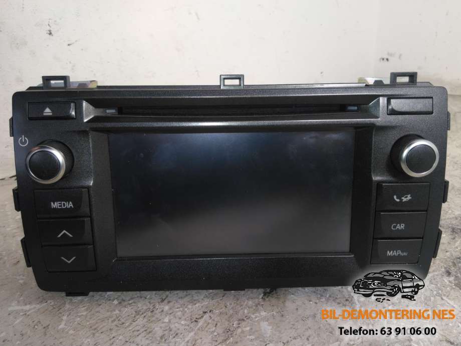 Bilstereo navigasjon til Toyota Auris, 2013-2015 (Type II, Fase 1)  