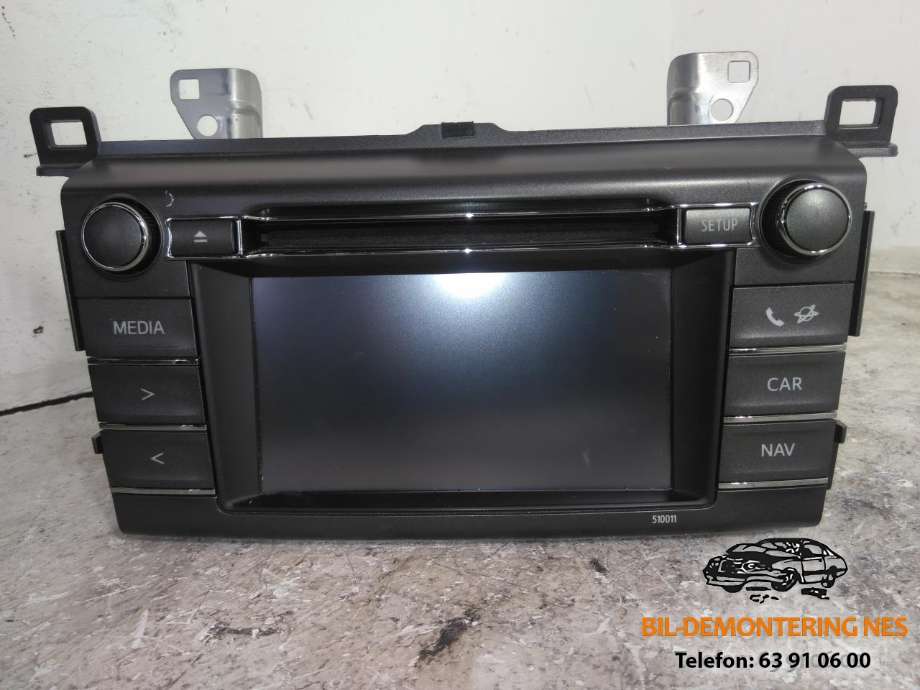 Bilstereo navigasjon til Toyota Hilux 2012-2016
